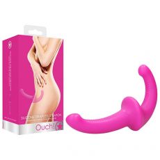 OU322PNK-Ouch! Silicone Strapless Strapon
