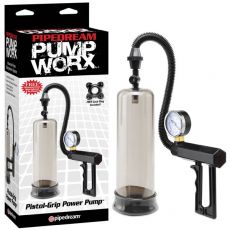 Pipedream Pump Worx Pistol-Grip Power Pump Black
