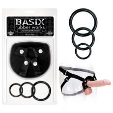 Basix Rubber Works Universal Strap On Harness - Plus Size