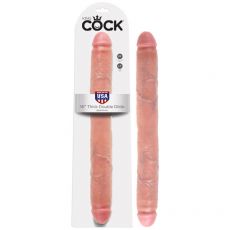 King Cock 16'' Thick Double Dildo