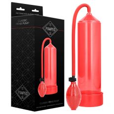 Shots Toys Pumped Classic Penis Pump Red