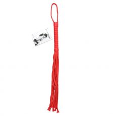 Red Rope Flogger (D)