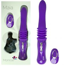 Maia Monroe WiFi Remote THRUSTING Vibrator Suction Cup Huge 38cm