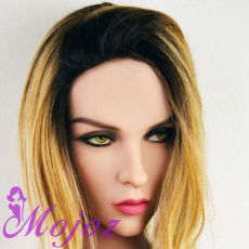 WM #159-A LINDSAY Realistic TPE Sex Doll Head