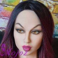WM #182 AUBREE Realistic TPE Sex Doll Head