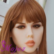 WM #198 CELESTE Realistic TPE Sex Doll Head