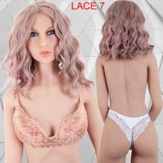 Lace Front Wig CURLY STRAWBERRY BLOND